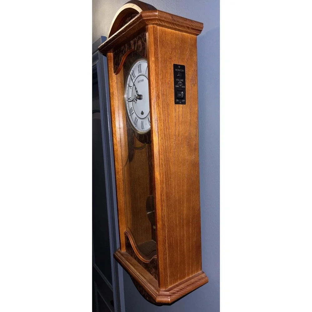 VINTAGE RHYTHM GLOBALTIMEPIECE WSMMANCHESTER MUSICAL WALL CLOCK CMJ306